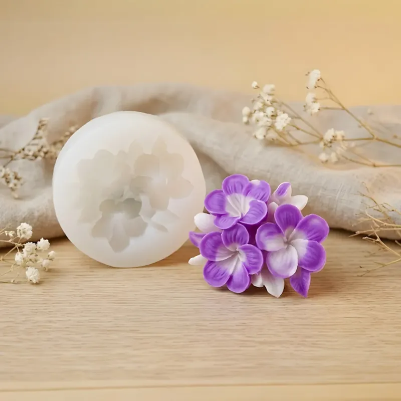 Plumeria decoration mould - Silicone Expressversand