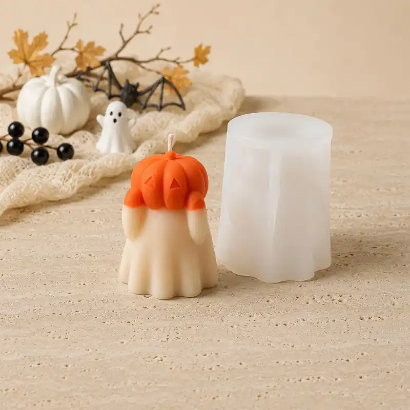 Heißes Angebot Prankster ghost candle mould - Silicone