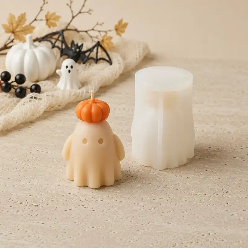 Abverkauf Ghost king candle mould - Silicone