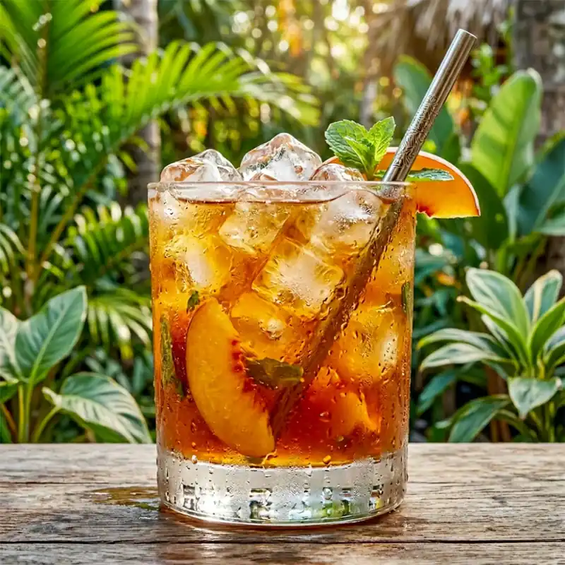 Peach iced tea - Candle fragrance oil Markenprodukt