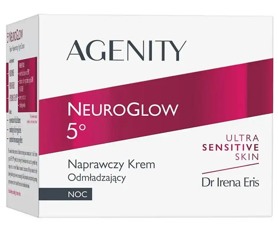Echt AGENITY NEUROGLOW 5° Night Repairing Rejuvenating Cream 50 ml