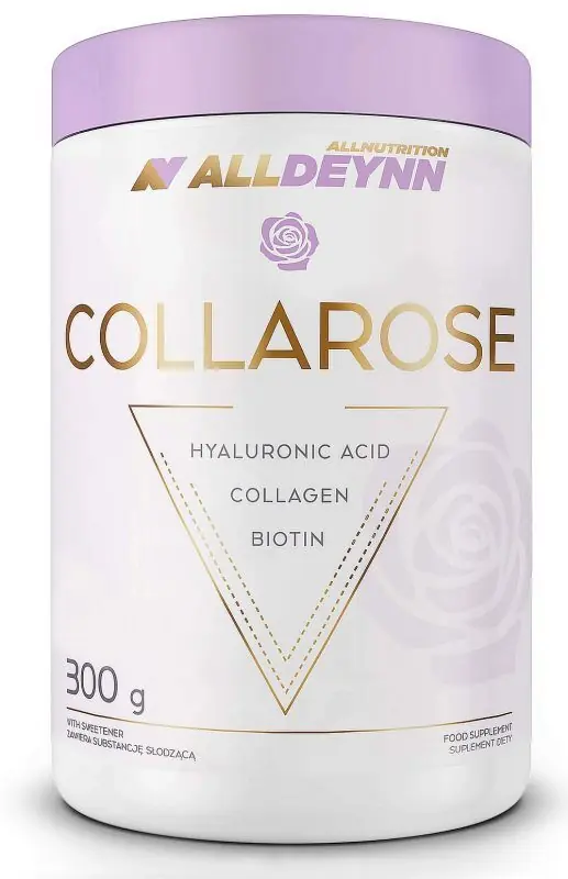 ALLNUTRITION ALLDEYNN CollaRose 300 g Raspberry wild Strawberry Geprüft