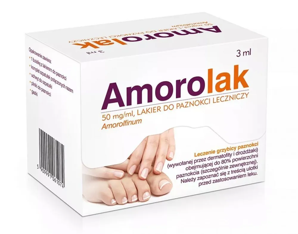 Amorolak Nagellack 0,05 g/ml 3 ml Abverkauf