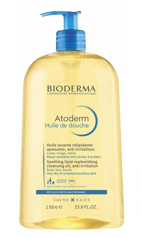 BIODERMA ATODERM Huile De Douche Badeöl 1000 ml Nur Für Kurze Zeit
