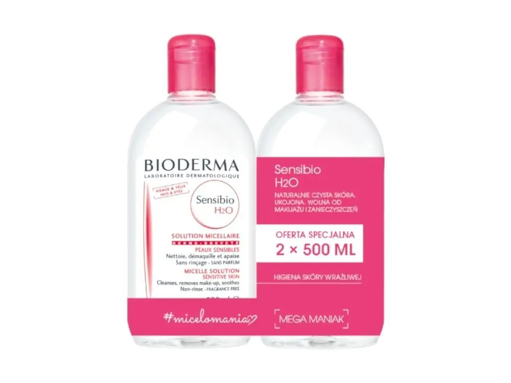 Kracherpreis BIODERMA SENSIBIO H2O Micellare Lösung 2 x 500 ml