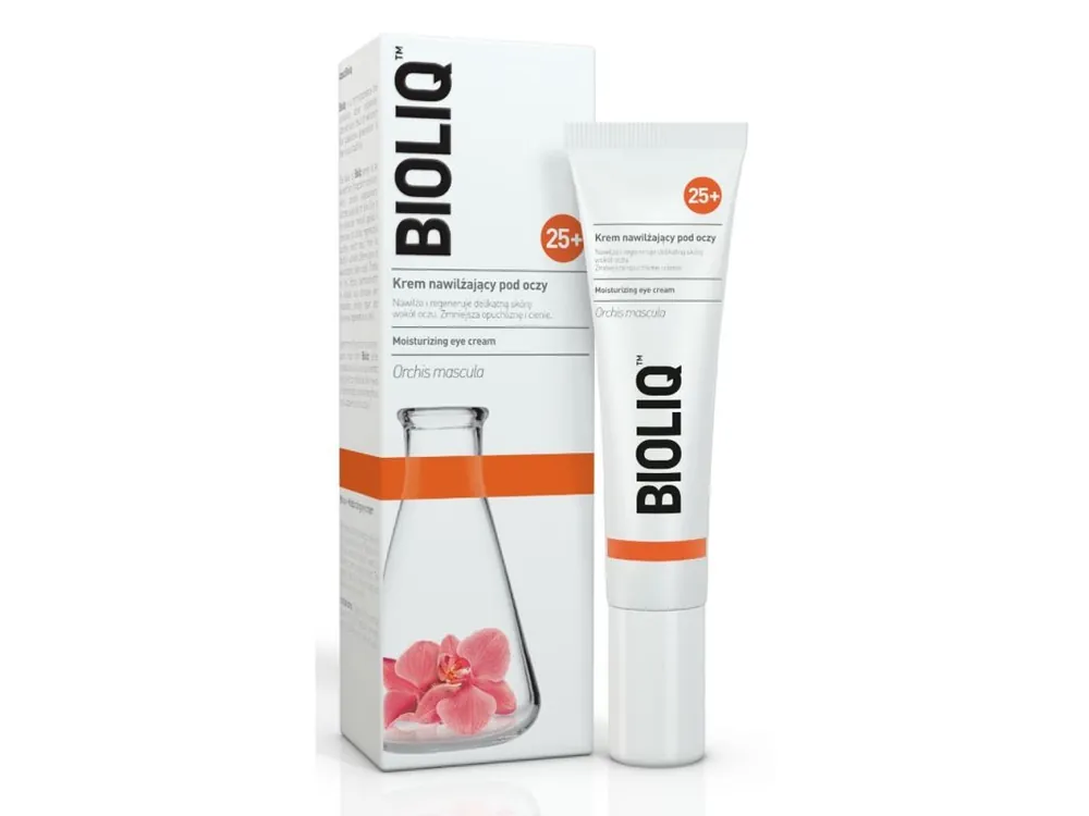Neu BIOLIQ 25+ Feuchthalte-Augencreme 15 ml