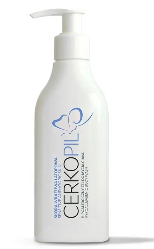 CERKOPIL Hypoallergenes Duschgel 300 ml Schneller Versand