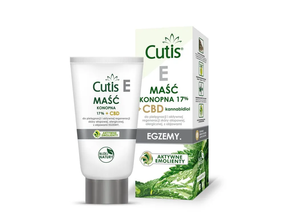 CUTIS-E ECZEMA Hanfsalbe 17% + CBD 120 ml Geprüft