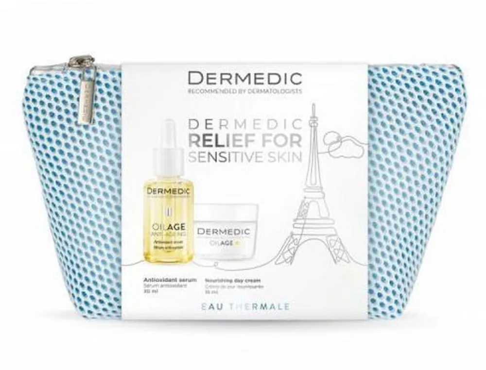 DERMEDIC OILAGE KIT Antioxidantien-Serum 30 ml + Nährende Creme 15 ml Saisonangebot
