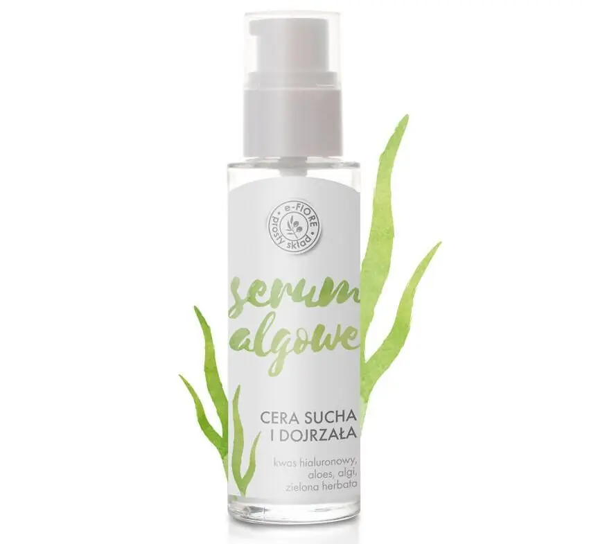 e-FIORE Hyaluronsäure-Serum mit Algen und Grüntee gegen Falten 30 ml Ausverkauf