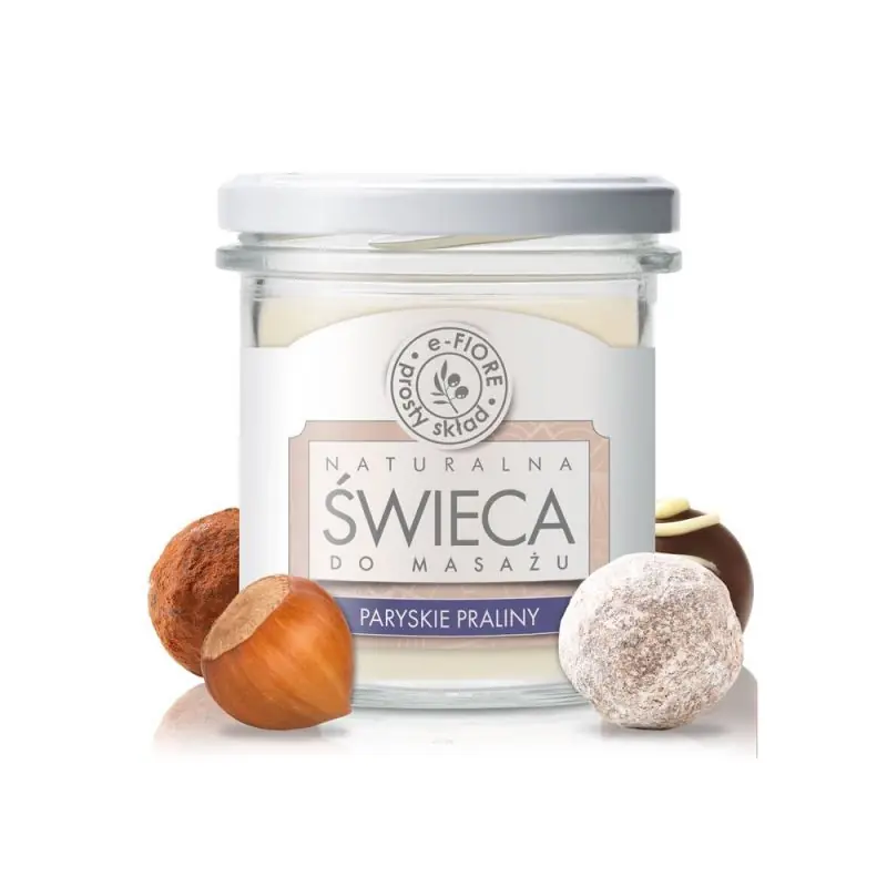 Direktkauf e-FIORE Natürliche Massagekerze PARIS PRALINES 330 ml