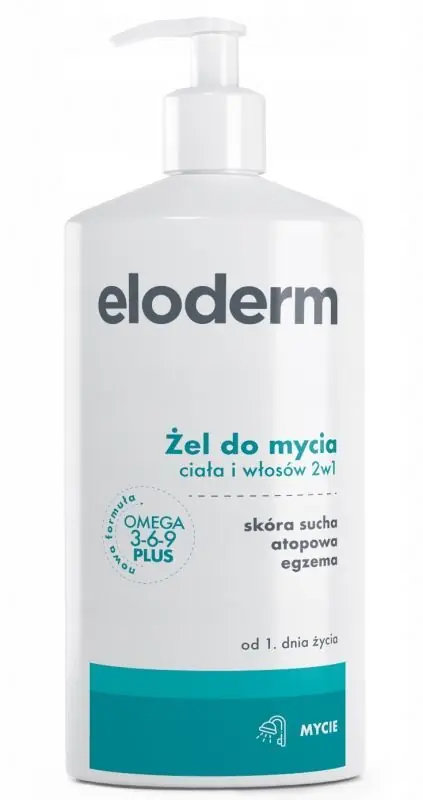ELODERM Körper- und Haar-Reinigungsgel 2 in 1 400 ml Jetzt Bestellen