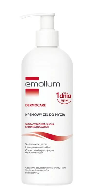 EMOLIUM DERMOCARE Creme-Reinigungsgel 200 ml Markenware