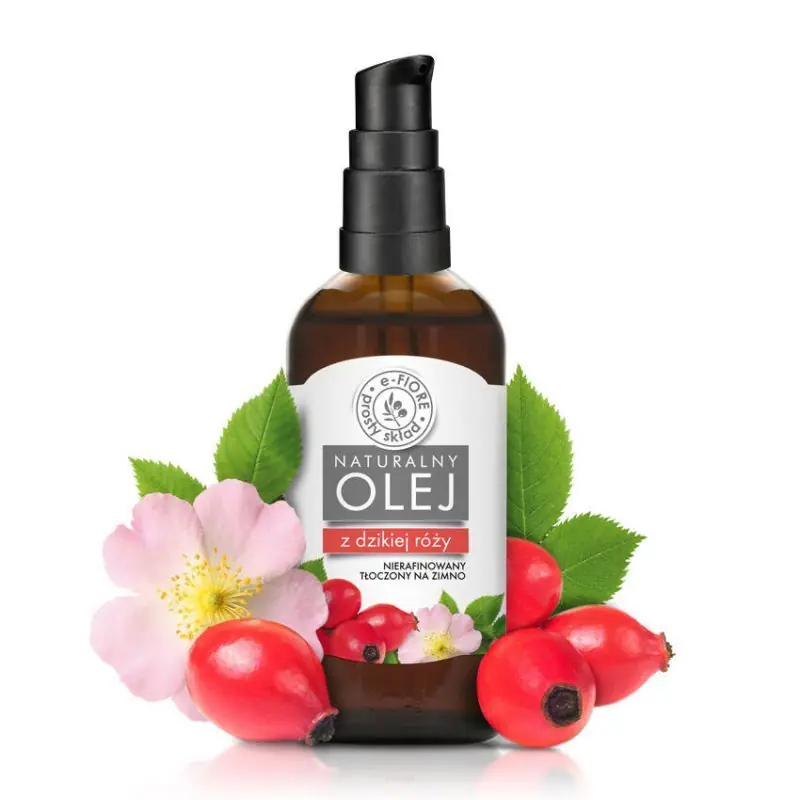 Jetzt Kaufen e-FIORE Wild Rose ROSEHIP OIL Unraffiniert, rubinrot 100ml