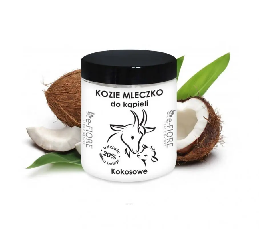 Schnäppchen e-FIORE Ziegenmilch für Bad Kokosnuss 400 g