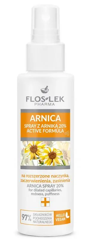 FLOS-LEK ARNICA Spray mit Arnika 20% Aktivformel 100 ml Sichere Zahlung