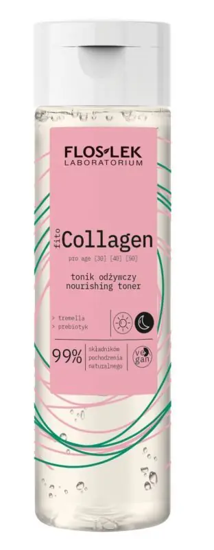 FLOS-LEK fitoCOLLAGEN Pflegendes Tonikum 200 ml Schneller Versand