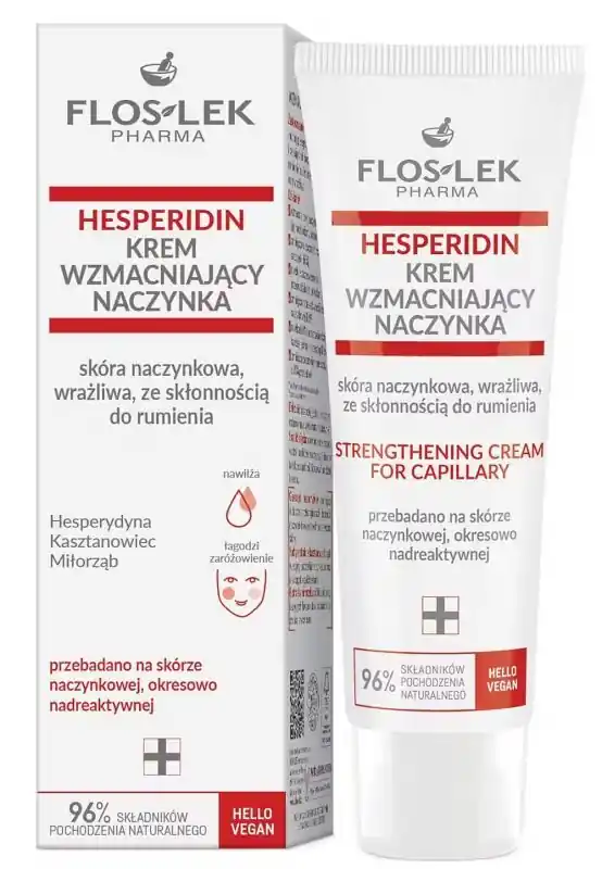 FLOS-LEK HESPERIDIN Kapillarstärkende Creme 50 ml Neu Im Sortiment