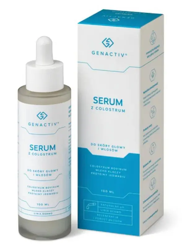 GENACTIV Colostrum Serum für Kopfhaut und Haar 100 ml Markenware