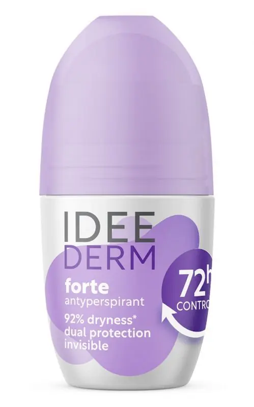 Günstig Idee Derm Antitranspirant Forte für Hyperhidrosis 72h 50 ml