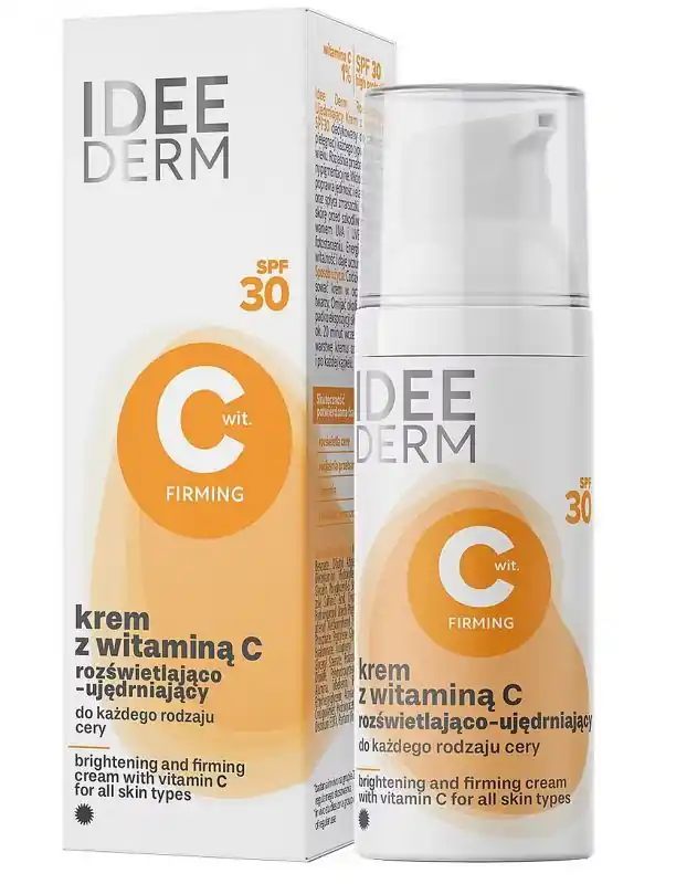 Idee Derm Aufhellende und straffende Creme mit Vitamin C SPF 30 50 ml Meistverkauft