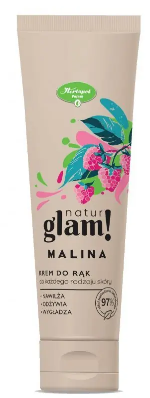 Rabatt HERBAPOL POZNAŃ Natur Glam! Himbeer-Handcreme 100 ml