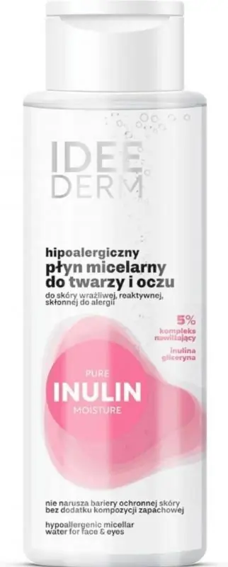 Idee Derm Hypoallergene Gesicht und Augen Mizellenlotion 400 ml Beliebt