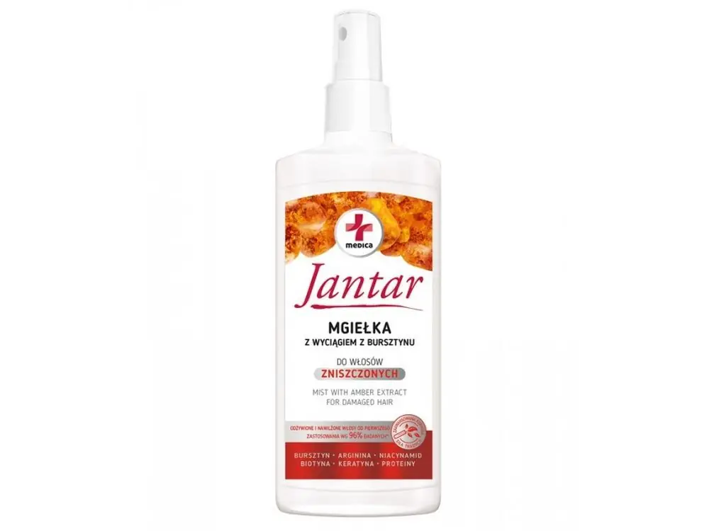 JANTAR MEDICA Nebel mit Bernsteinextrakt für geschädigtes Haar 200 ml Knallerangebot
