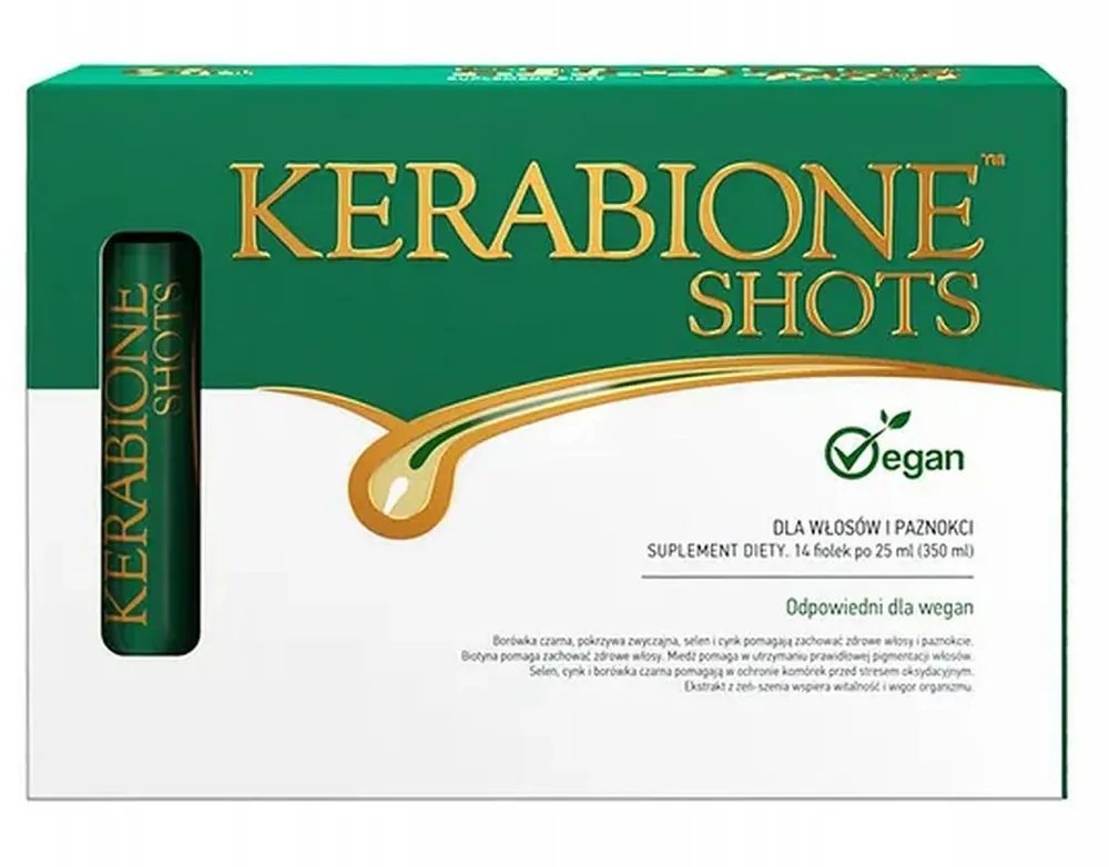 Kerabione Shots 25 ml x 14 Stück Vegan Solange Der Vorrat Reicht