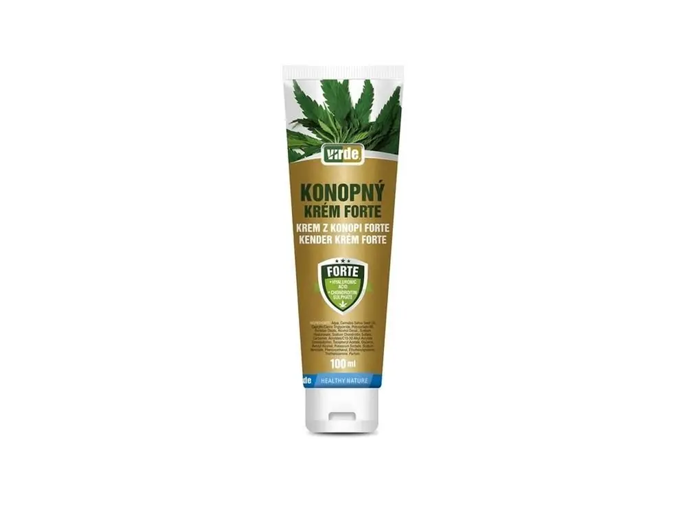 Krem z konopi forte 100 ml VIRDE Solange Der Vorrat Reicht