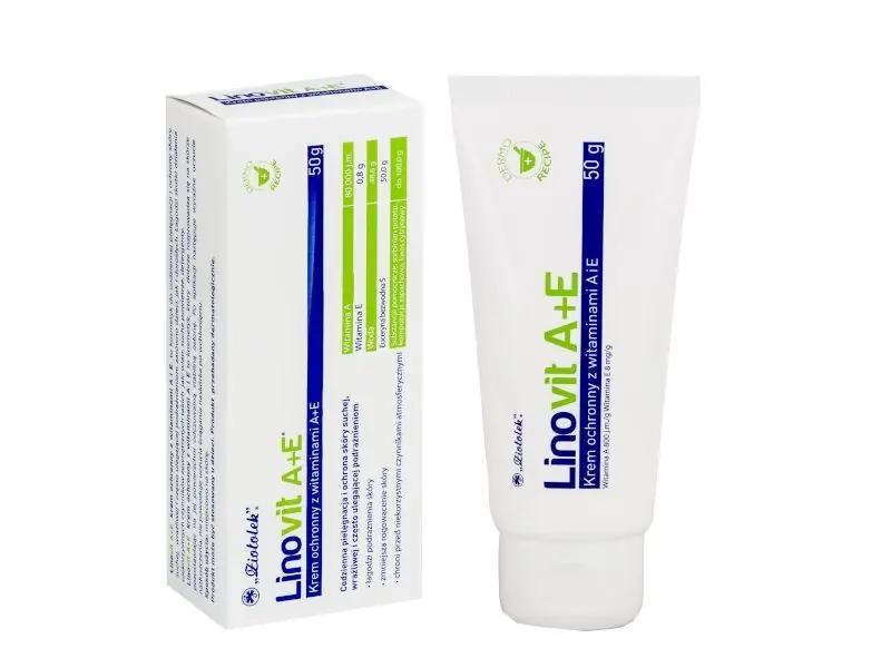 Neue Ware LINOVIT A+E Schutzcreme mit den Vitaminen A und E 50 g