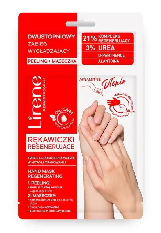 LIRENE AKSAMITNE HANDS Regenerierende Handschuhe 17 g Neu Im Sortiment