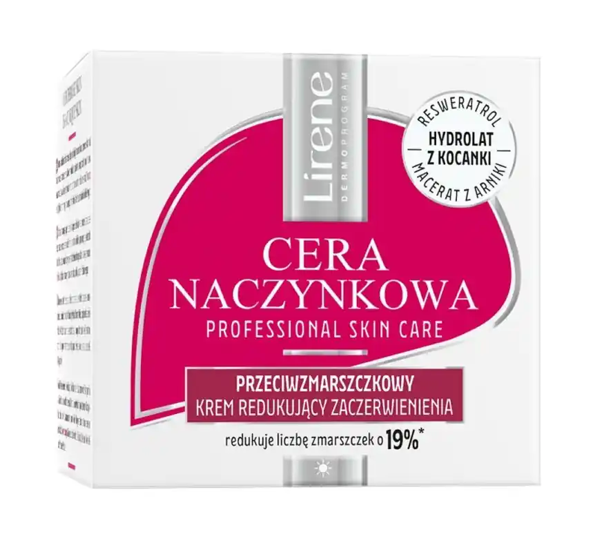 Sichere Zahlung LIRENE Anti-Falten-Nachtcreme gegen Rötungen 50ml