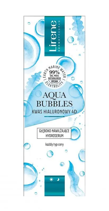 Markenprodukt LIRENE AQUA BUBBLES Tiefenhydratisierendes Hydro-Serum 30 ml