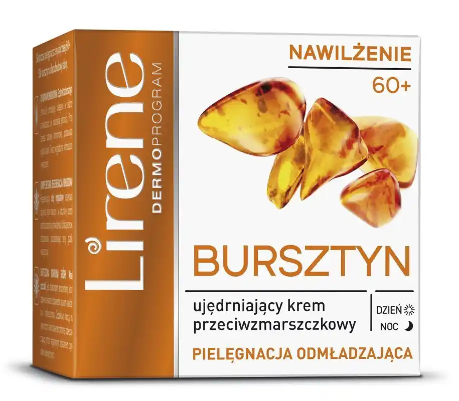 LIRENE BURSZTYNOWA ODBUDOWA 60+ Straffende Creme gegen Falten 50 ml Kracherpreis