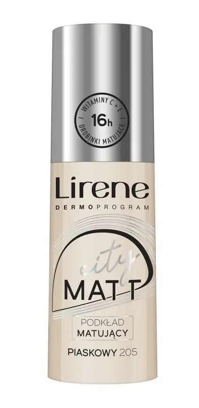 LIRENE CITY MATT Mattierendes und glättendes Fluid - 205 Sand 30 ml Schnäppchen