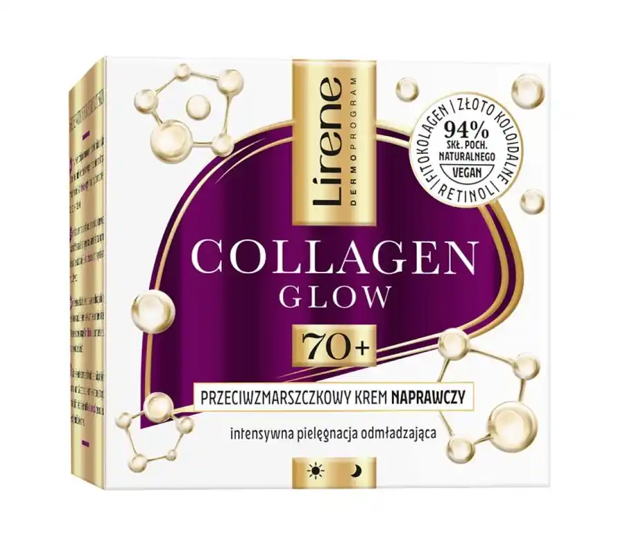 Preiswert LIRENE COLLAGEN GLOW 70+ Anti-Falten-Reparaturcreme 50 ml