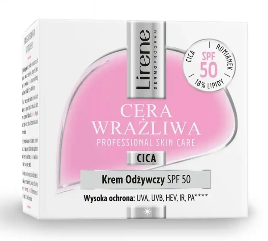 Billig LIRENE RELIEF CARE Pflegende Creme SPF 50 ml