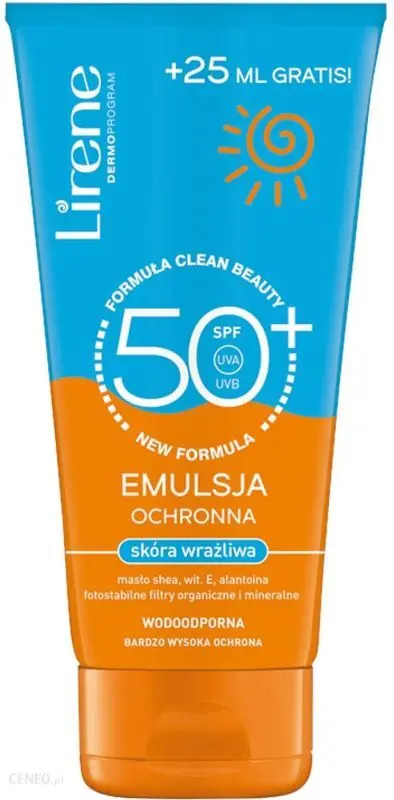 LIRENE SUN Schützende Emulsion SPF 50+ 200 ml Markenware