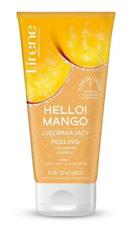 Saisonangebot LIRENE Ujędrniający peeling do ciała z ekstraktem z mango HELLO! MANGO 175 ml