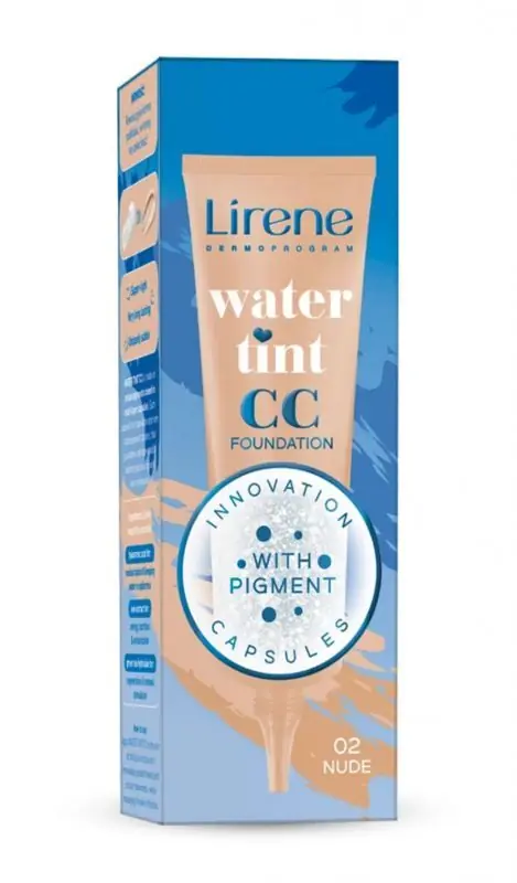 Markenware LIRENE WATER TINT CC Foundation 02 Nude 25 ml