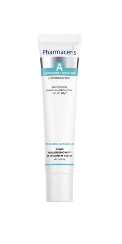 Zertifiziert PHARMACERIS A HYALURO-SENSILIUM Hyaluronsäure in Wasser Gesichtscreme 40 ml