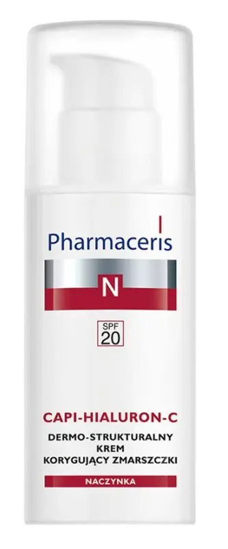 PHARMACERIS N CAPI-HIALURON-C Dermo-strukturelle faltenkorrigierende Creme 50 ml Rabatt