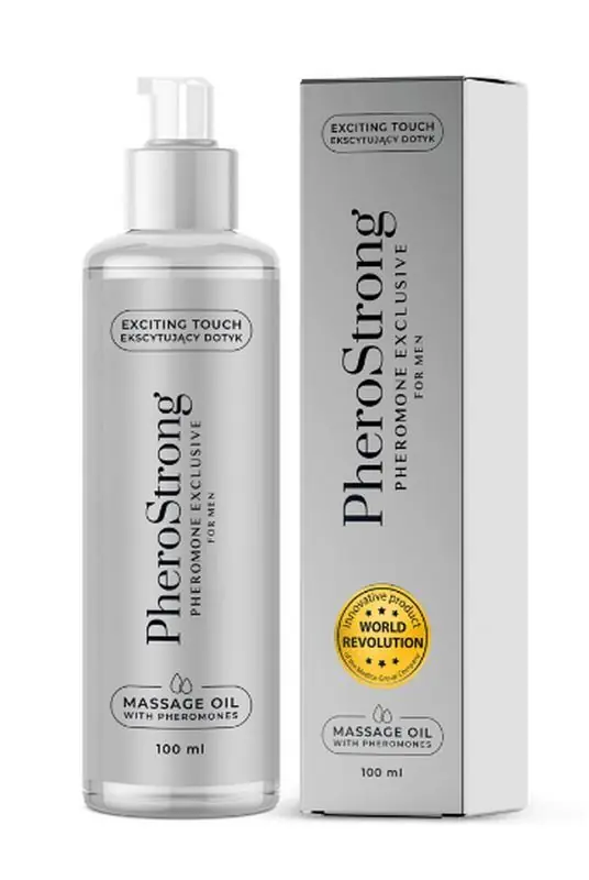 Super-Preis PheroStrong Exclusive for Men Massageöl mit Pheromonen für Männer 100 ml