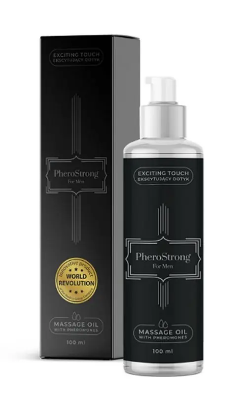 Jetzt Bestellen PheroStrong for Men Massageöl mit Pheromonen 100 ml