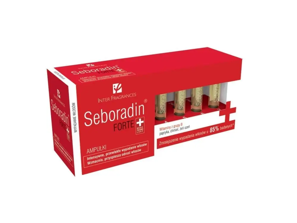 Letzte Chance SEBORADIN FORTE Ampullen gegen Haarausfall 14 Ampullen