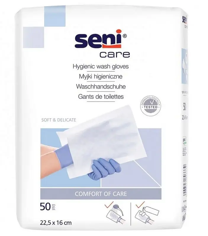 Direktkauf SENI CARE Hygiene-Waschlappen ungewebt 22,5 cm x 16 cm 50 Stück