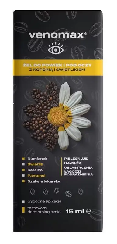 Preisknaller VENOMAX Augenlid- und Augengel mit Koffein und Echinacea 15 ml
