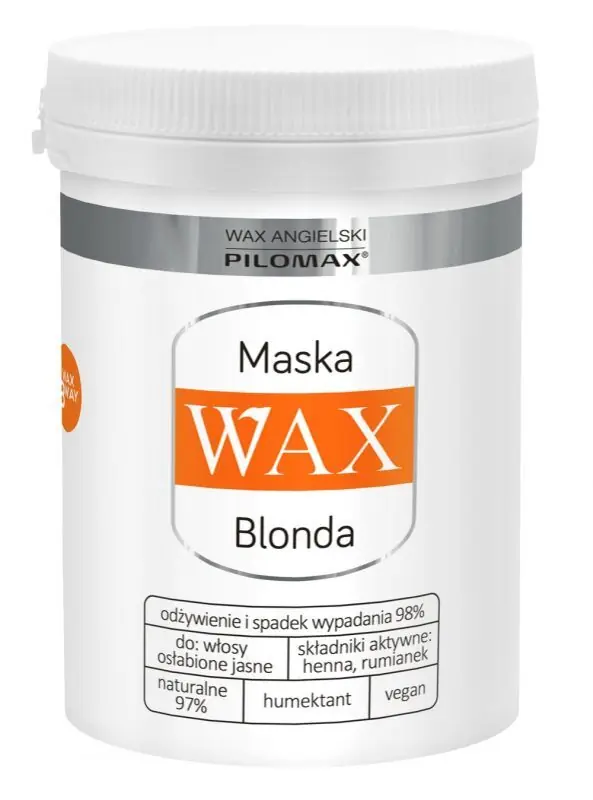 Schnäppchen WAX PILOMAX NaturClassic Henna Regenerationsmaske für helles Haar 240 ml