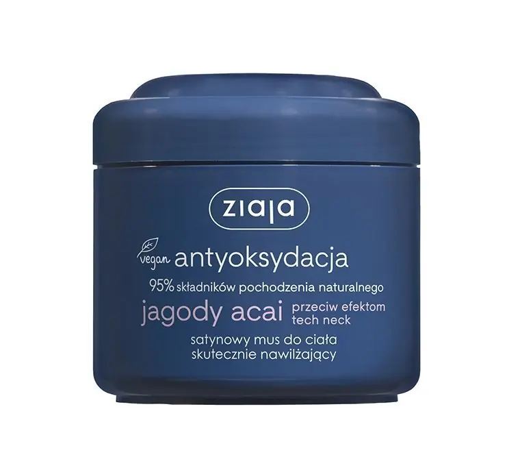 ZIAJA Acai-Beeren Satin Body Mousse für wirksame Feuchtigkeitspflege 200 ml Solange Der Vorrat Reicht
